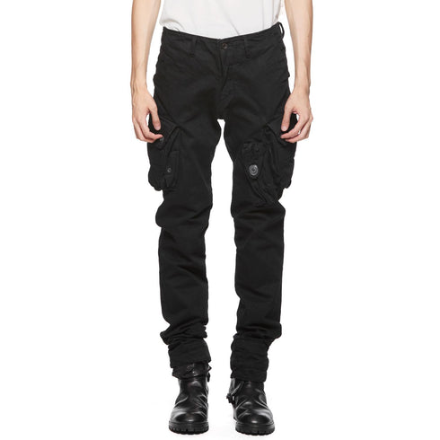 PERMANENT JULIUS 899PAM3-BK Black / Gasmask Skinny Cargo Pants